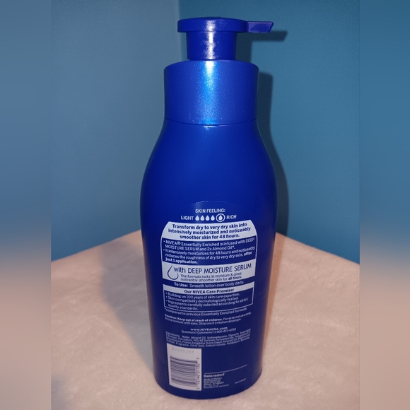 NWOT NIVEA Body Lotion 48hr Moisture 16.9oz - Picture 2 of 6